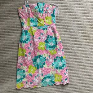 Lilly Pulitzer Strapless Dress